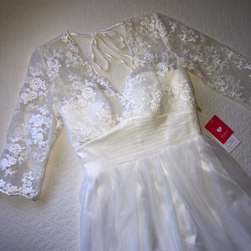 Beautiful Lace/Tulle A-Line Dress